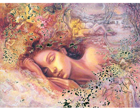 Psyche's Dream by Josephine Wall